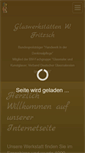 Mobile Screenshot of kunstglaserei-fritzsch.de